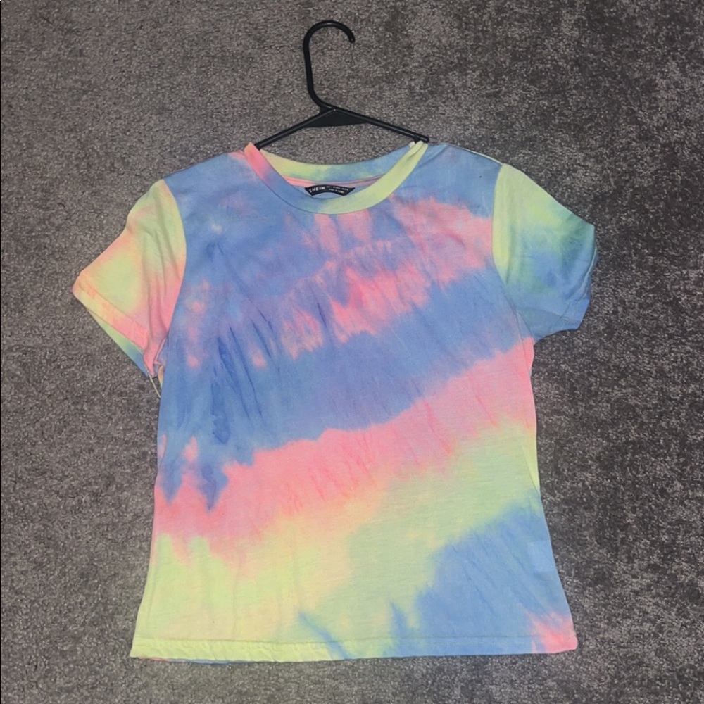 Tye dye crop top